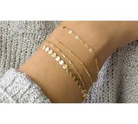 Bracelets Elodie en plaqué or 18 carats : 2