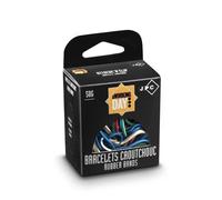 Bracelets en caoutchouc - JPC - Taille et couleur assortie - Boîte de 50g
