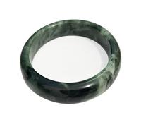 Bracelets, en en Jade pour Femmes, véritables Fleurs flottantes en Jadeite Bijoux (56 mm)