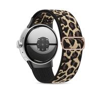Bracelets en nylon extensibles compatibles avec Google Pixel Watch 2/Pixel Watch - Cosses en acier inoxydable améliorées - Sangles de rechange élastiques tressées et réglables pour homme et femme