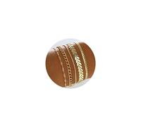 Bracelets En Or Pour Femmes Bracelets SuperposéS En Or Pour Femmes Bracelets Ajustables SuperposéS Et DéLicats Bracelets ChaîNe Cubaine Figaro Bracelets Maillons Chevrons Pour Femmes (Set B 5 pcs)