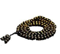 bracelets en perles, Bracelet tibétain en obsidienne noire, 8mm, sculpté, Mantra om mani padme hum, amulette