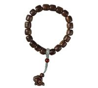 Bracelets en perles, perles de chapelet, bracelet de santal de style chinois pour couples Retro Bijoux et bijoux pour femmes