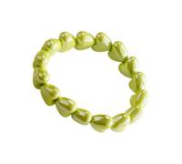 Bracelets en perles pour femme en forme de cœur, un accessoire de bijoux | Bracelets à bijoux avec perles pour réunions, voyages et fêtes d'anniversaire, cadeau pour petite amie, sœur