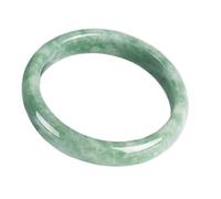 Bracelets en Pierre de Jade for Hommes Bracelet en Jade véritable de Singapour for Les Femmes Bracelet en Pierre de Puissance en Jade (Color : 56-58mm)