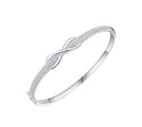 Bracelets entrelacés de luxe pour femmes, Bracelets en Zircon en argent sterling 925 à la mode, bijoux fins Anti-allergie pour filles, cadeaux mignons