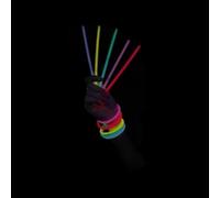 Bracelets fluorescents lumineux - PTIT CLOWN - REF/14614 - Multicolore - 20 cm - 15 pièces
