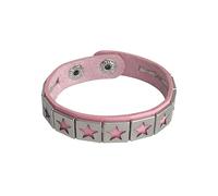 Bracelets Gothiques En Cuir pour Hommes et Femmes Bracelet Étoile Bracelets Réglables Punk Rock Biker Style Gothique Des Années 80 Bracelet Manchette Unisexe Bijoux D'Halloween Cadeaux Ros