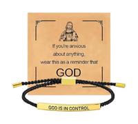 Bracelets Inspirants Pour Homme Breloque Chrétienne Poignet Composant Bijou