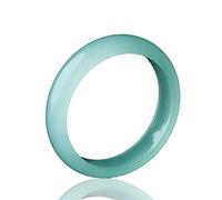 Bracelets Jade pour Femmes, Bracelets Jade Cyan à Huile Bleue, Bracelets de Jade Dames, Bracelets de Jade en Quartzite, Bijoux, pour la mère à la Petite Amie, avec boîte, 56-58 mm