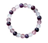 Bracelets Le bracelet « Selling Female » de Liuyue Galaxy est un bracelet d'amitié doux et lumineux. (White, One Size)