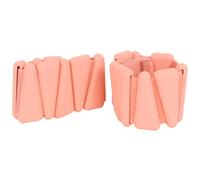 Bracelets lestés ajustables chevilles et poignets sport et renforcement 450 g