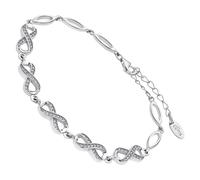 Bracelets Lotus Silver Infinity Lp1871-2/1 Zircone Argent Sterling Jlp1871-2-1