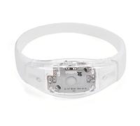 Bracelets lumineux pour concert, bracelet lumineux lumineux Flash LED Light Bracelet LED Bracelet de fête Bracelet en silicone pour enfants, pour le jogging, la course, la randonnée du chien, les