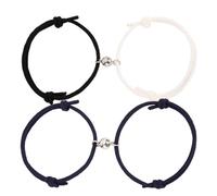 Bracelets magnétiques pour couple | 2 bracelets assortis pour couples, symbole universel longue distance, cadeau d'anniversaire