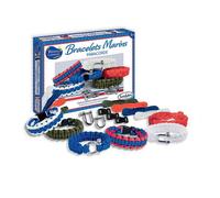 Sentosphère - Bracelets Marins Paracorde - Coffret créatif pour enfants dès 8 ans - Crée 6 bracelets marins élégants avec paracorde et fermoirs en métal - 80000