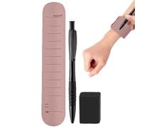 Bracelets Mémo En Silicone, Bloc-notes Étanche, Bracelet Inscriptible Réutilisable, Silicone Bloc Note Poignet Portable Avec Stylo Et Gomme Bracelet Mémo, Pour Le Travail D'Étude Quotidien, 23,8x4,5CM