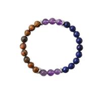 Bracelets of July Celebration Bracelet Set Independence Day's Soft Ceramic Beaded Braceletstretch Star Puff