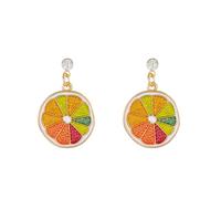 Bracelets Outil Fournitures Perceuse Trousses Bijoux Hooks Yellow Orange Green Drop Earrings Vacation Jewelry For Women Fournitures Colle Pince compatible with Machine Bijoux (A, One Size)