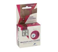 Pharmavoyage Bracelets Anti-nausées Rose Taille S la paire