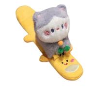Bracelets Pop Pour ,Bracelet Slap Animaux En Peluche - Bracelets d'animaux mignons Capybara en peluche,Animal en peluche pour chat, trucs Capybara, bracelet gifle animal pour poussettes, berceaux, sco