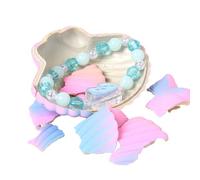 Bracelets pour , bracelets d'amitié pour adolescents, coquilles de croissance dans l'eau avec bracelet, bijoux pour les aventures de plage, camping en voyage, événements scolaires ou voyages su