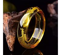 Bracelets pour Femmes, en Jade Naturel de Oriental rétro Classique, à maillons à Barre Ronde en Citrine, Pierre Naturelle en Cristal pour Hommes Femmes (Couleur : 15 mm,