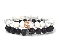 Bracelets pour Hommes pour Hommes Femmes pour Hommes et Femmes pour Hommes/Femmes/Couples/Amants/Partenaires de Femmes justes