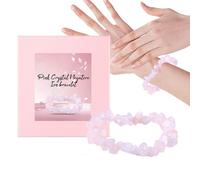 Bracelets Pour Les Femmes | Bijoux En Perles Avec Charme | Bracelet Élastique En Rose | Pour Les Mariages Les Réunions Les Fêtes Les Anniversaires Les Mariées Les Femmes Les Filles Et Les Demoiselles