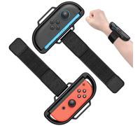 [ / / ]Bracelets pour Nintendo Switch 2(2025)/Switch pour Just Dance 2026/2025/2024/Zumba Burn it Up, 2 Paquets de Bracelets Sécurisés&Doux pour JoyPad 2, Adaptés Adultes&Enfants