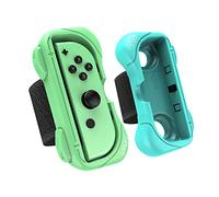 Bracelets pour Nintendo Switch, 2 en 1 pour Just Dance 2021 2020 2019 pour manette de jeu Nintendo Switch, poignées pour Nintendo Switch Joy Cons