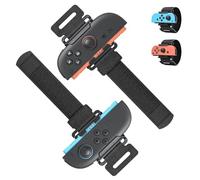 Bracelets pour Nintendo Switch Just-Dance 2026 2025 2024 2023 pour Joy Pad | 2 Paquets de Straps Elastiques Ajustables pour Nintendo Switch 2/1/OLED Controllers pour Adultes & Enfants