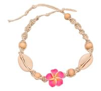 Bracelets pour Pieds d'Été pour Femmes - Bracelet Pied Ajustable à Coquille, Design Plage avec Coquilles, Bijoux de Coquille en tant que Bracelet Pied