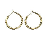 Bracelets Résine Bijoux Sense Of Broken Silver Circle Earrings Women's Light Design Sense Of Full Netroots Temperament Pull Full Design Exaggerated Earrings Kits Fabricant Impressionner (B, One Size)