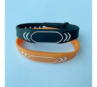 Bracelets RFID 13,56 MHz | MCT Android programmable | UID modifiable | Puce CUID (lot de 2) (mélange de couleurs)