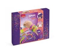 Maped Activité Bracelets Imagin'Style Neon – Tissage guidé, 14 bracelets, perles Heishi – Dès 7 ans