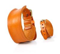 Bracelets simples en cuir véritable pour homme - Courage de chevalier souple, taille unique, Cuir, Agate