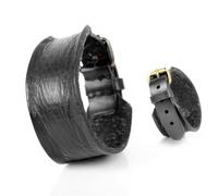 Bracelets simples en cuir véritable pour homme - Courage de chevalier souple, taille unique, Cuir, Agate