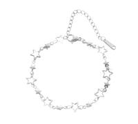 Bracelets Star Bracelet High End Star Shape Bracelet Accessories for Women Girl for Christmas Earrings (B-f, 17-22cm)