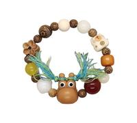 Bracelets tendance en bois colorés - Bijoux d'amitié uniques pour correspondre à tous les styles de breloques, taille unique, Comme décrit