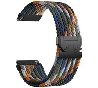 Bracelets Tressé 18mm 20mm 22mm Compatibles avec Samsung - Garmin, Bracelet Nylon pour Galaxy Watch 7 5 6 4 Bracelet, Nylon Quick Release Bracelets pour Garmin Venu 3 2 3S 2S Vivoactive 5 4 3