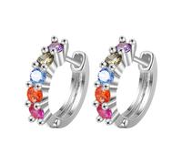 Bracelets Trousse Boîte Bijoux Elegant Brilliance: Colorful Earrings Ear Clips Perfect Combination Of Modern Fashion And Classic Beauty Brighten Your Fournitures Pince Outil Nettoyeur Examen (GD1, A)