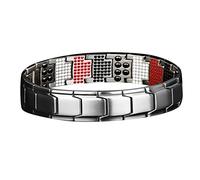 Bracelets Vintage Flag Snap Buckle Braided Leather Bracelet Red White Blue Flag Beaded Most Expensive for Men
