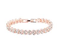 Bracelets Zircon Adjustable Bow Beaded Chain Bracelet Gold Friendship Retractable