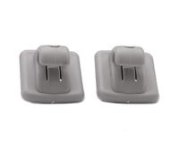 BRACES 2X Clips de Pare-Soleil Intérieur Clip de Fixation Support Support de Crochet Cintre, adapté for Peugeot, 107 307 307CC 307SW 206 306 Citroën C1 DS3 C5 Clip de retenue du support