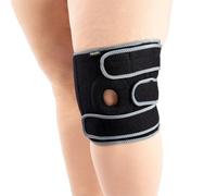 BraceUP Genouillère Grande Taille - Support du Genou 2XL à 5XL pour Douleur au Genou, Hommes et Femmes, genouillère grande taille (4XL-5XL)