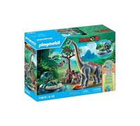 PLAYMOBIL 71819 Brachiosaure, explorateurs, aéroglisseur