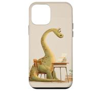 Brachiosaure Mignon étudiant Enseignant élève rentrée Scolaire Coque pour iPhone 12 Mini