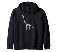 Brachiosaure Squelette Fossile Dinosaure Paléontologue Dinosaure Sweat à Capuche