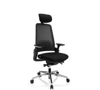 BRACIO - Siège de bureau de qualité professionnelle Noir